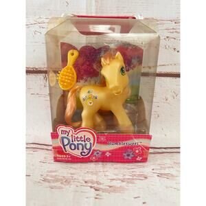 HASBRO My Little Pony G3 Bumblesweet Glitter Celebration Yellow NIB 2003